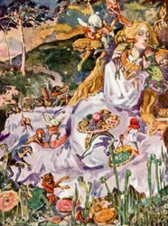 Illustration für Goblin Market von Christina Rossetti